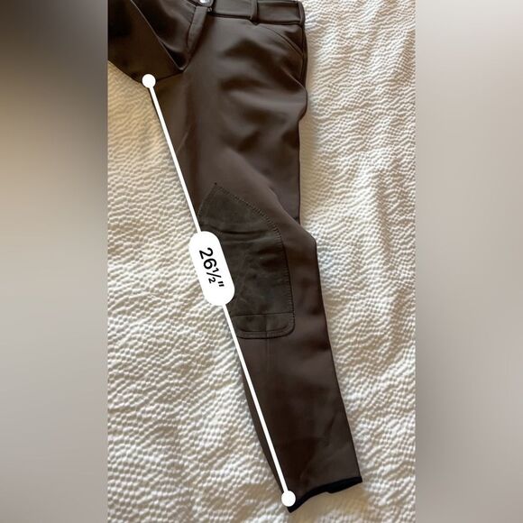Pikeur Ciara Knee Patch Riding Breeches in Brown10 - Picture 14 of 15
